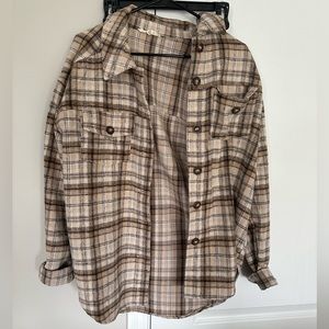 Oversized flannel
